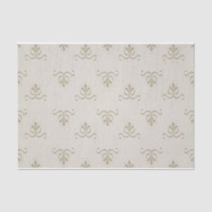 Papel De Seda Fleur de Lis Patterno Francês Decoupage Giftwrap