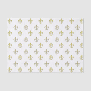 Papel De Seda Fleurs de tecidos Dourados de metais elegantes