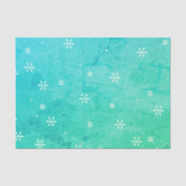 Papel De Seda Flocos de neve