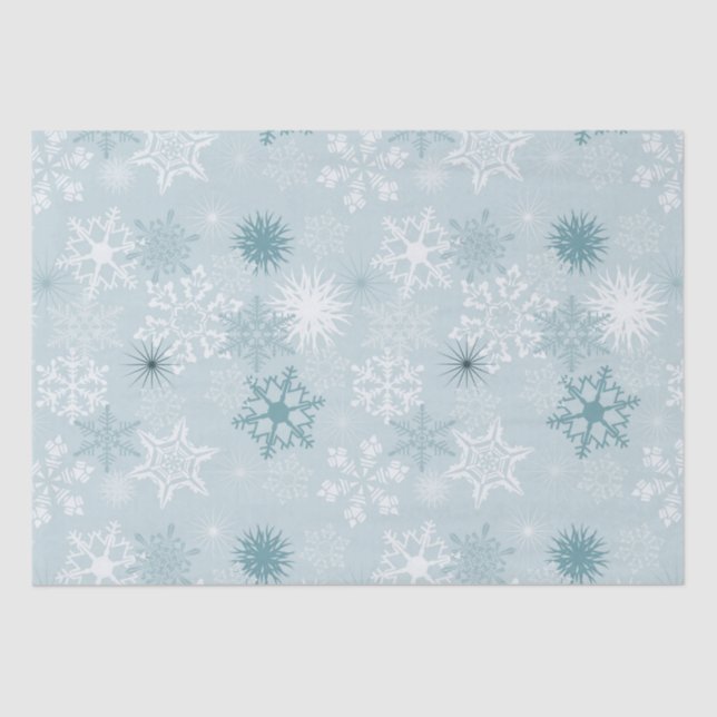 Papel De Seda Flocos de neve (Frente )
