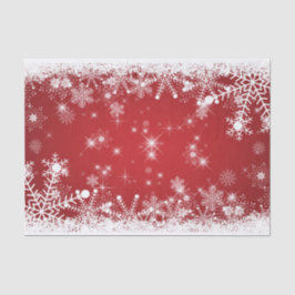 Papel De Seda Flocos de neve