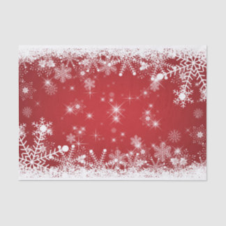 Papel De Seda Flocos de neve