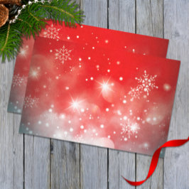 Papel De Seda Flocos de neve brancos cintilantes e cinzas em ver