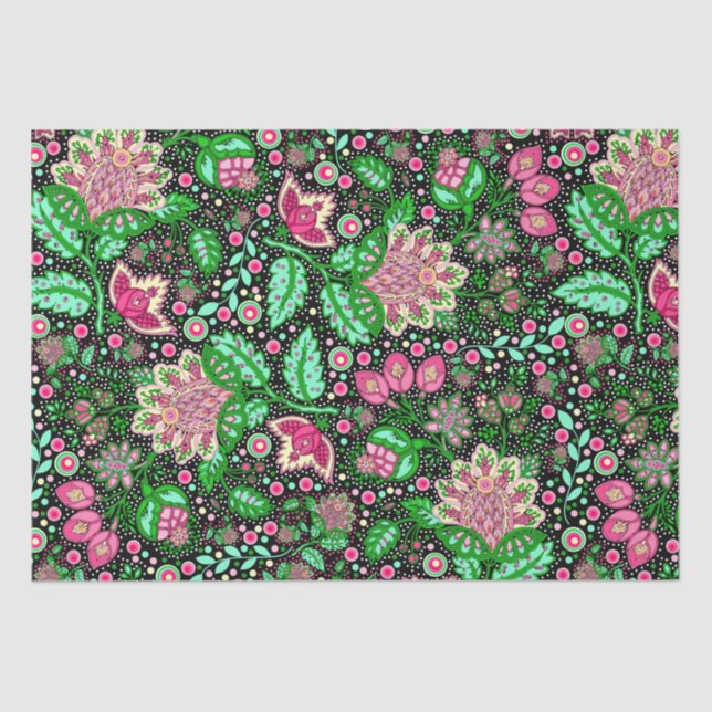 Papel De Seda Flor Cinzenta Flor NH (Frente )