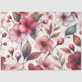 Papel De Seda Flor de Cerejeira