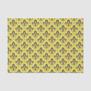 Papel De Seda Flor de lis do carnaval