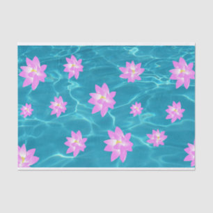 Papel De Seda Flor de Lotus