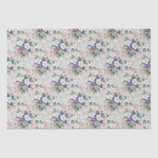 Papel De Seda Flor de Maçã (Aqua Haze)