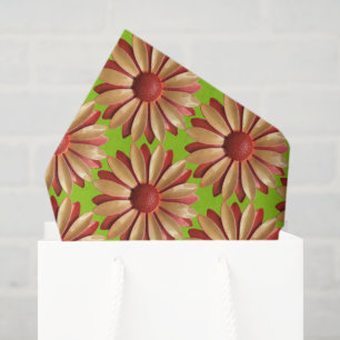 Papel De Seda Flor de Margarida Floral Primavera Verão Chuva Ani