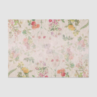 Papel De Seda Flor Romântico Romântico Elegante Flor Selvagem de