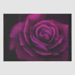 Papel De Seda Flor Rosa vermelha Roxo-Gótica