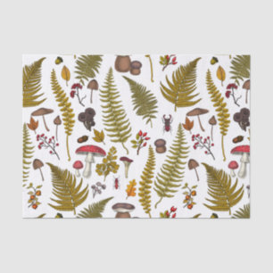 Papel De Seda Flora e fauna florestais 2