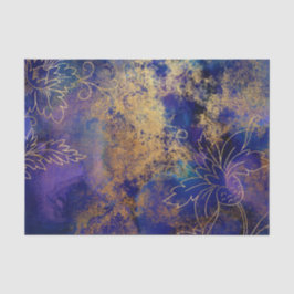 Papel De Seda Floral Damask Vintage