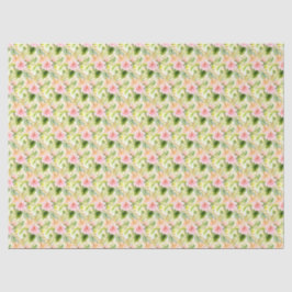 Papel De Seda Floral de Selva Tropical