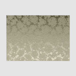 Papel De Seda Floral Elegant Sage Green Modern