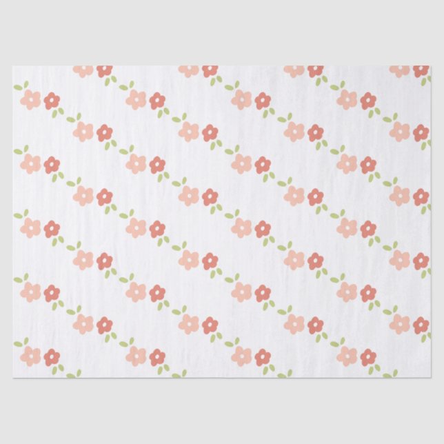 Papel De Seda Floral Fresca (Frente )