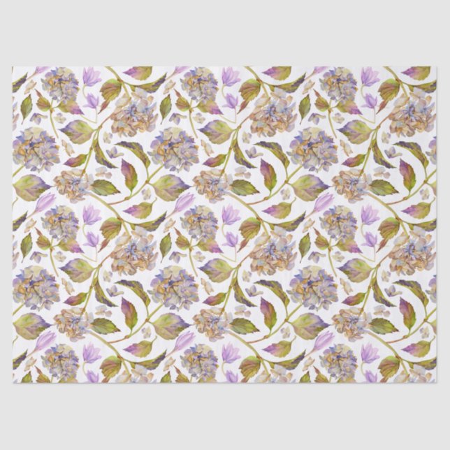 Papel De Seda Floral Leaf Boho (Frente )