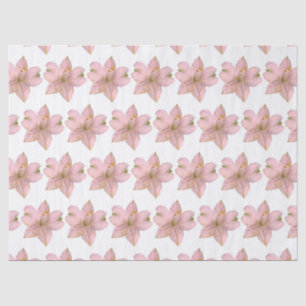 Papel De Seda Floral Moderno Elegante