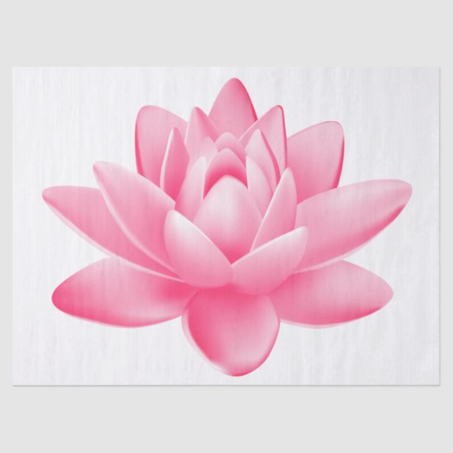 Papel De Seda Floral Moderno Elegante (Frente )