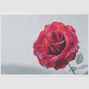 Papel De Seda Floral Moderno Elegante