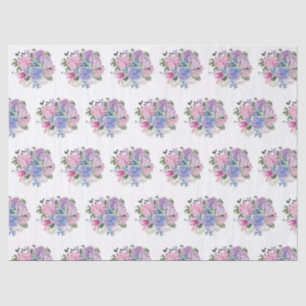 Papel De Seda Floral Moderno Elegante