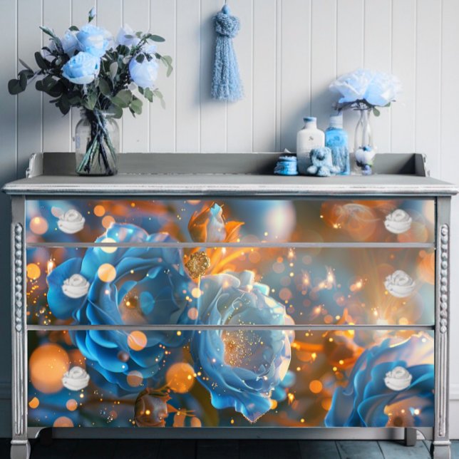 Papel De Seda Flores Besadas pelo Orvalho Decoupage (Criador carregado)