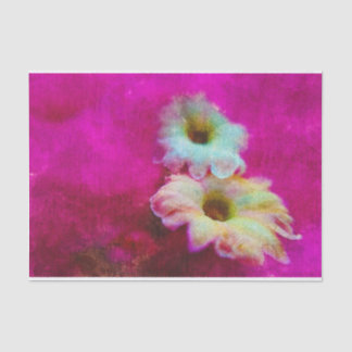 Papel De Seda Flores cor-de-rosa