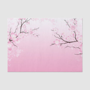 Papel De Seda Flores de cerejeira