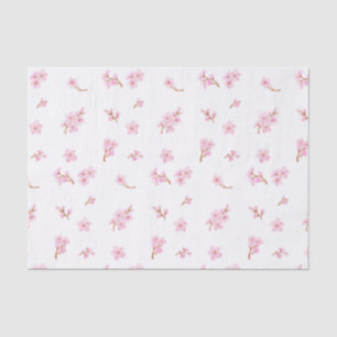 Papel De Seda Flores de Flor de Flor de Cereja