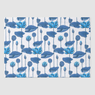 Papel De Seda flores de lótus