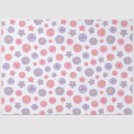 Papel De Seda Flores de Margarida