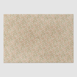 Papel De Seda Flores de Respiração de Bebê Boho Chic Batismo Cas