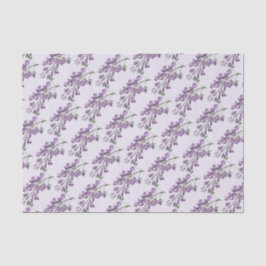 Papel De Seda Flores de Vintage/Wisteria Victoriana