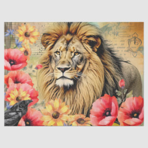 Papel De Seda Flores-do-sol, flores-do-sol, papas-do-leão