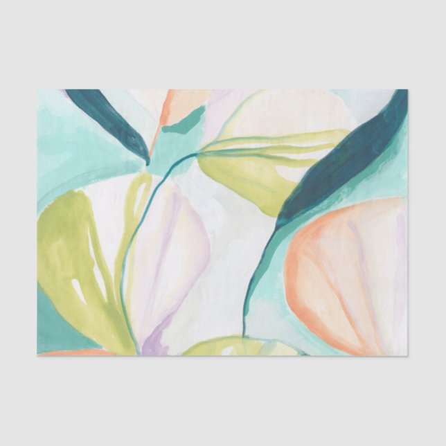 Papel De Seda Flores do ventilador IV (Frente )