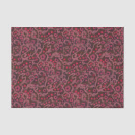 Papel De Seda Flores rosa Curvas Escamoteadas com padrão floral 