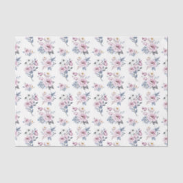 Papel De Seda Flores Rosa (Design 22 Série Rosa)