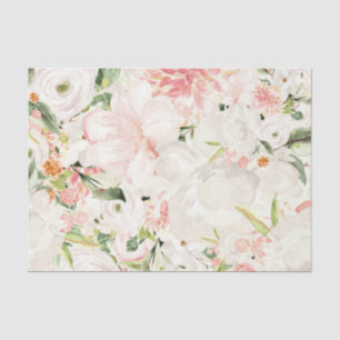 Papel De Seda Flores Rosa (Design 23 Série Rosa)