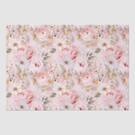 Papel De Seda Flores,rosas de colheita,rosas rosa