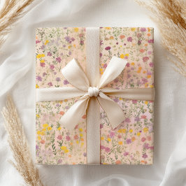 Papel De Seda Flores Selvagens