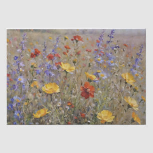 Papel De Seda Flores Silvestres de Montanha Decoupage
