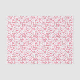 Papel De Seda Flores Tropicais bonito, Rosa-Rosa,