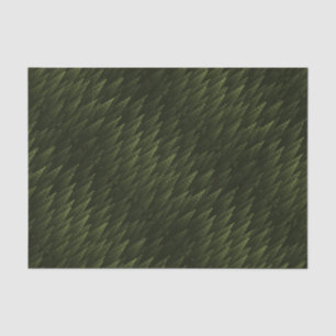 Papel De Seda Floresta de Conífer Fractal