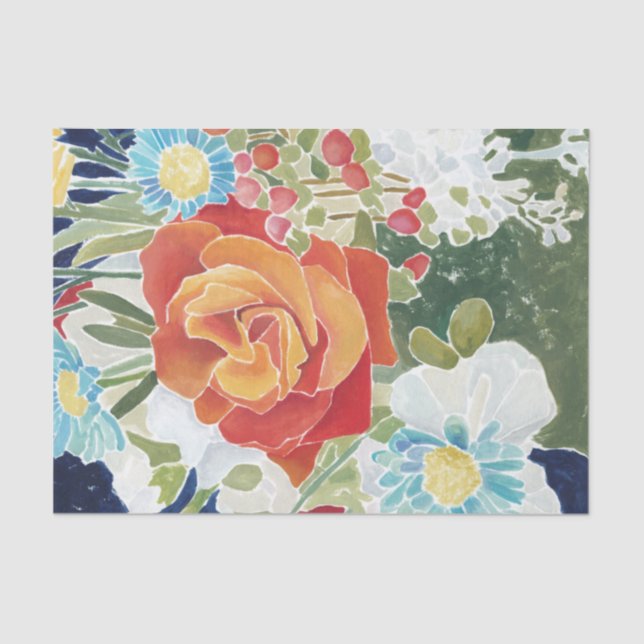 Papel De Seda Florestas à meia-noite IV (Frente )