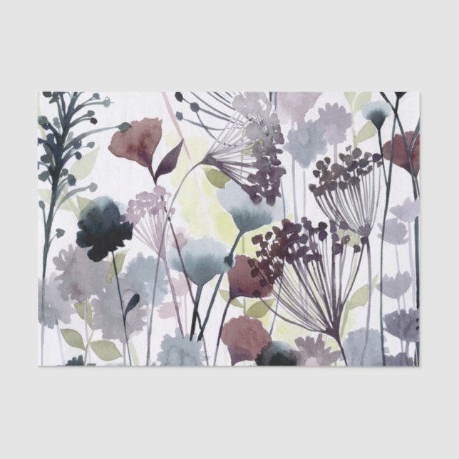 Papel De Seda Florestas balançadas II (Frente )