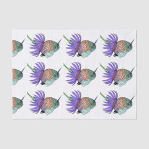 Papel De Seda Fluffy Baby Hummingbird