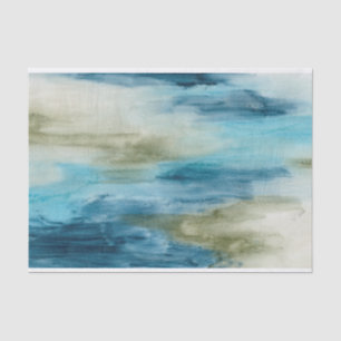 Papel De Seda Fluxo Oceânico II