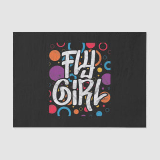 Papel De Seda Fly Girl 90s 90 Hip Hop Disco Party