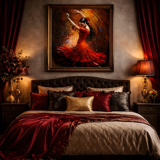 Papel De Seda Fogo Flamenco Decoupage (Dance Divine Decoupage Tissue Paper)