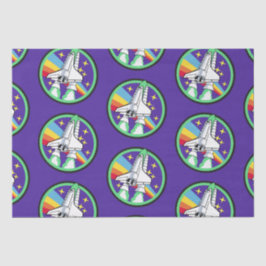 Papel De Seda Foguete até a Lua